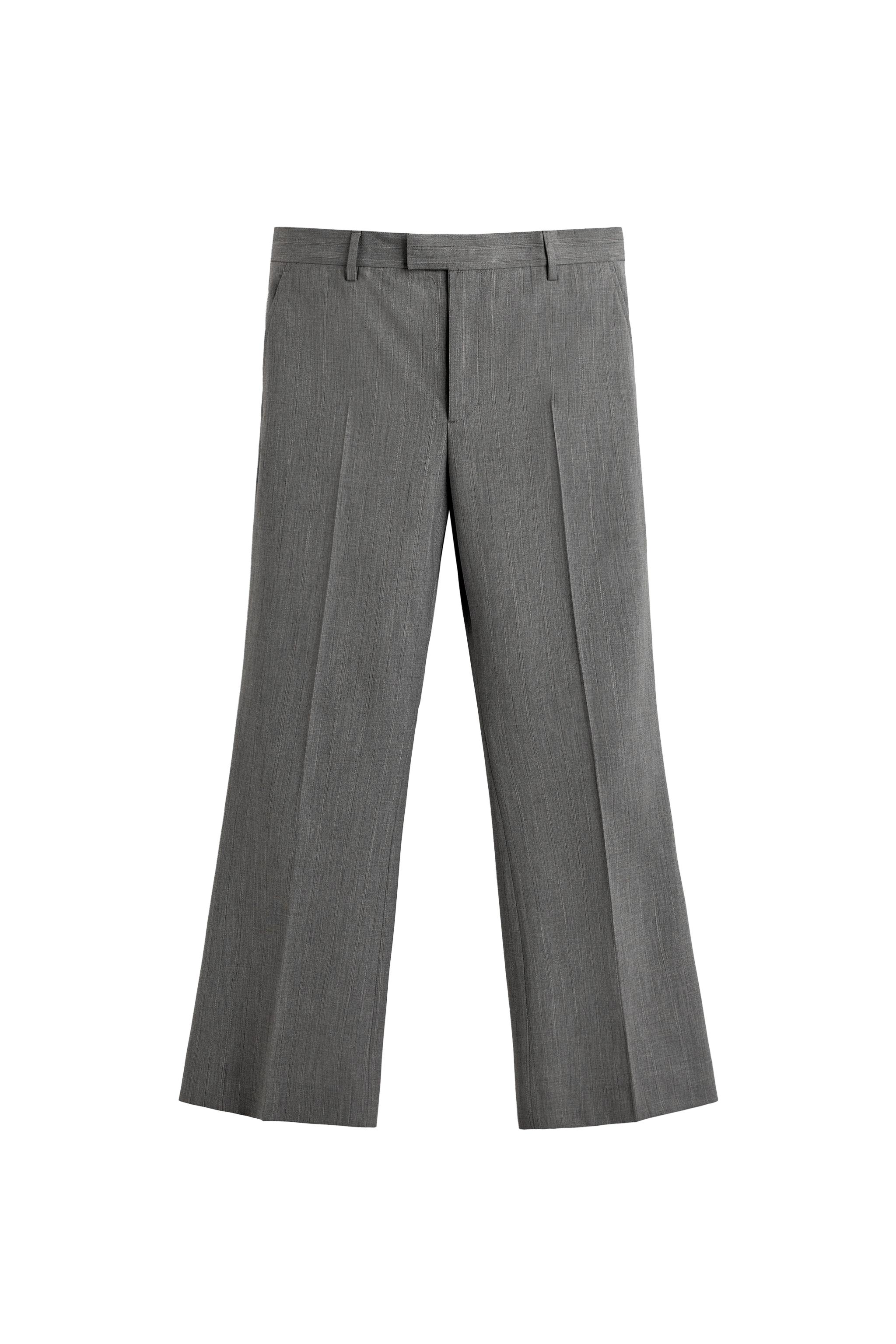 PANTALON DE COSTUME FLARE À RAYURES